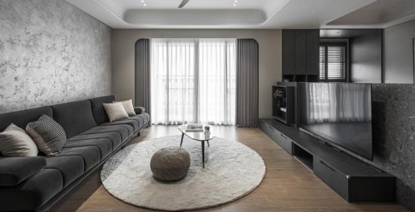 黑白灰木饰面设计大气高级，让你家的品味焕然一新